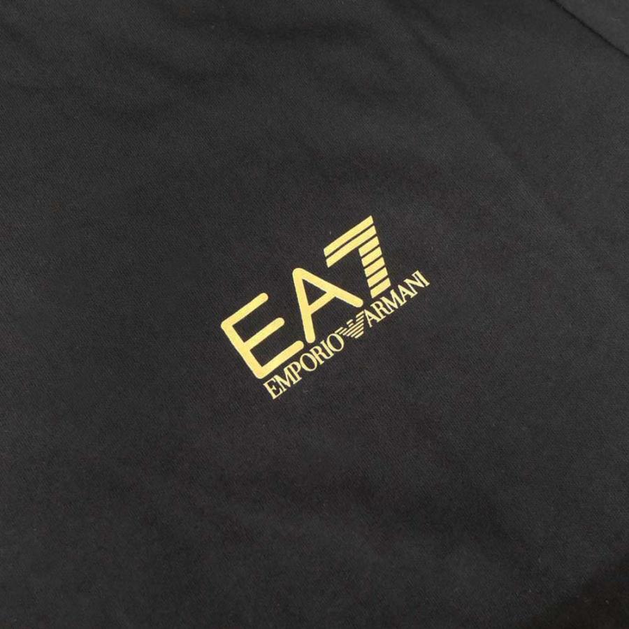 EMPORIO ARMANI エンポリオアルマーニ EA7 メンズクルーネックTシャツ 8NPT18 PJ02Z ブラック /2024春夏新作｜tre-style｜04