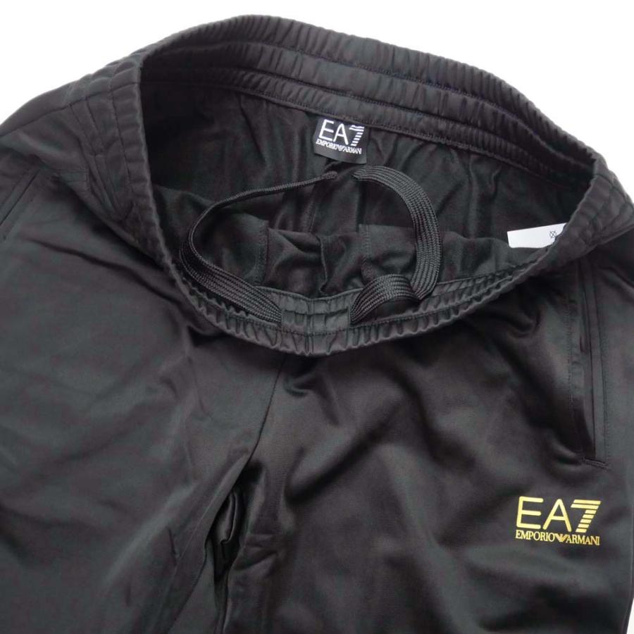 EMPORIO ARMANI エンポリオアルマーニ EA7 メンズセットアップスウェット 8NPV71 PJ08Z ブラック /定番人気商品｜tre-style｜06