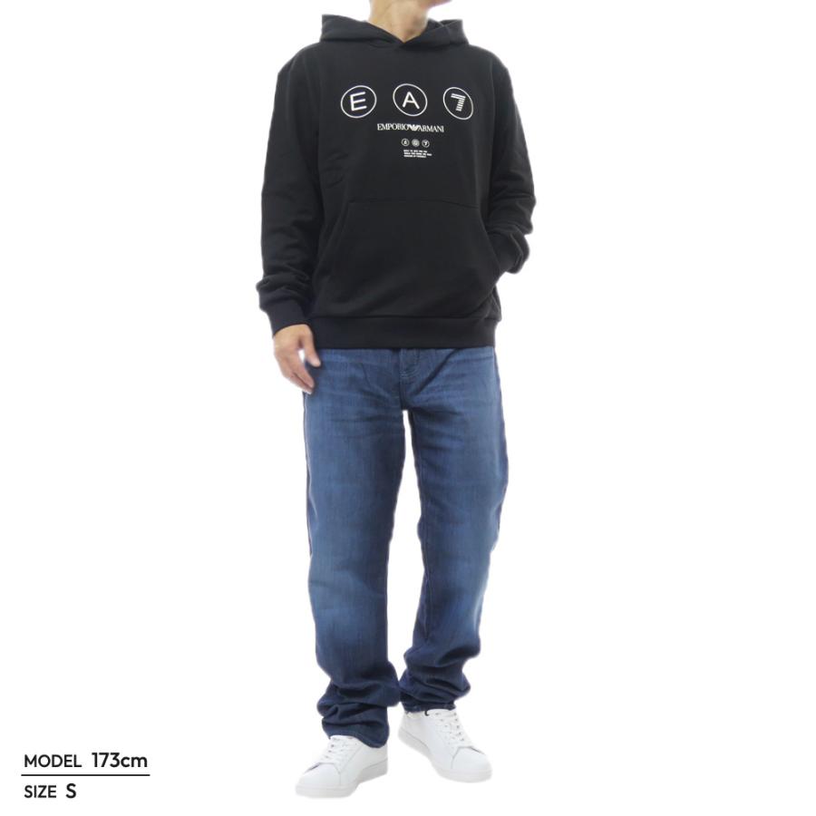 EMPORIO ARMANI エンポリオアルマーニ EA7 メンズプルオーバーパーカー 7M000978 AF17787 ブラック_1