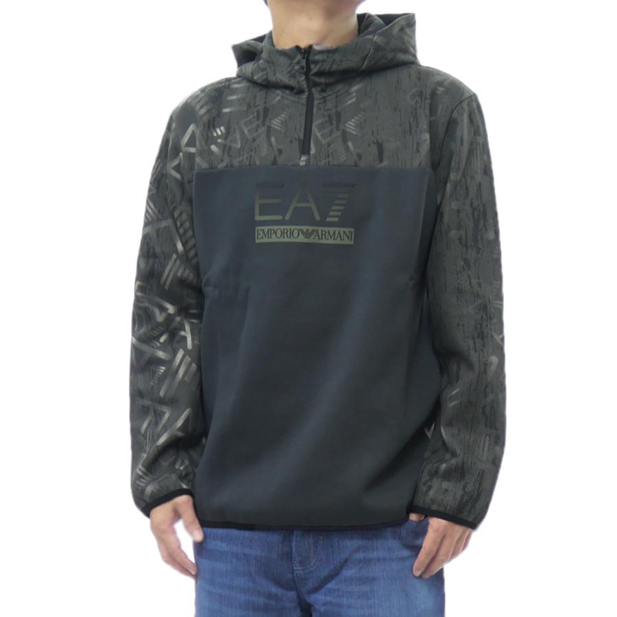 EMPORIO ARMANI エンポリオアルマーニ EA7 メンズハーフジップ
