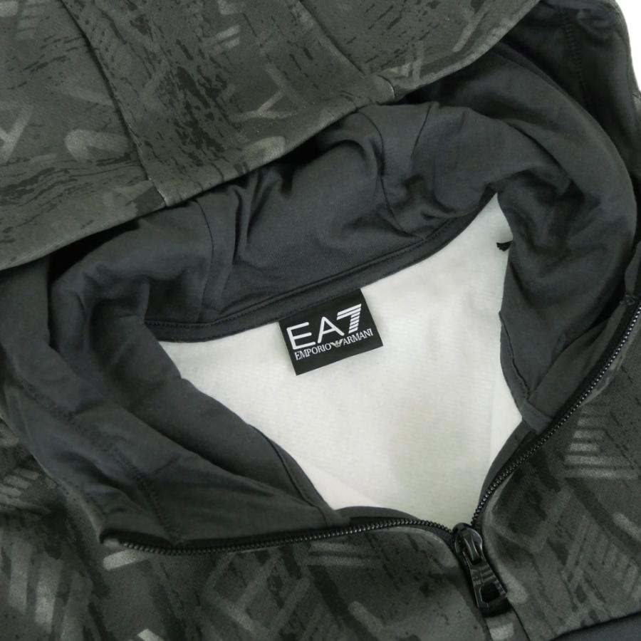 EMPORIO ARMANI エンポリオアルマーニ EA7 メンズハーフジップパーカー
