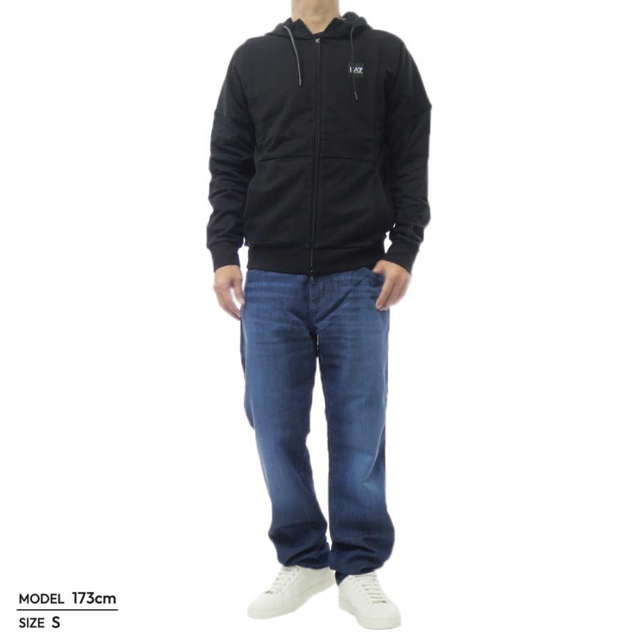 EMPORIO ARMANI EA7ジップアップジャケット Ea7 Emporio Armani ジップアップ パーカー | ブルー | FARFETCH JP