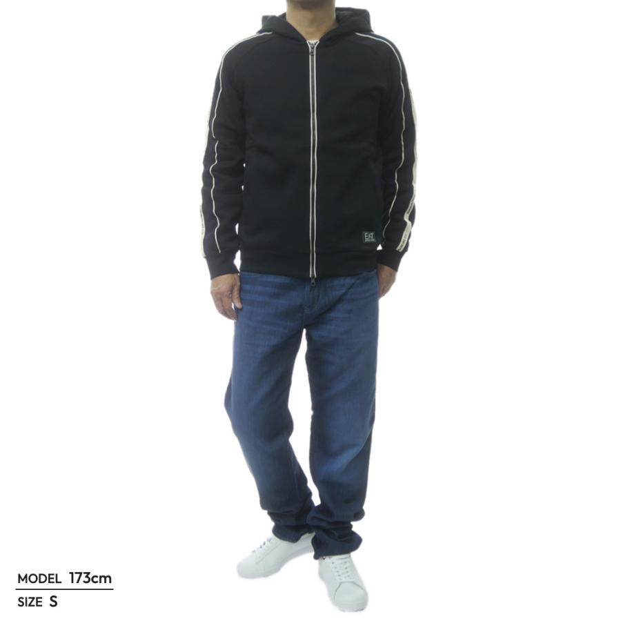 EMPORIO ARMANI エンポリオアルマーニ EA7 メンズジップアップパーカー 7M000973 AF10377 ブラック_1