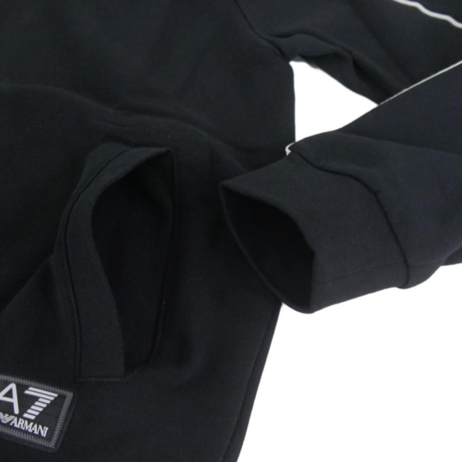 EMPORIO ARMANI エンポリオアルマーニ EA7 メンズジップアップパーカー 7M000973 AF10377 ブラック_7