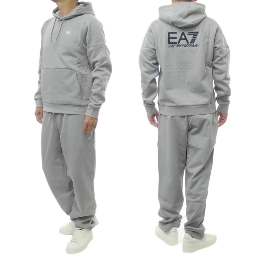 EA7 新品未使用タグ付きセットアップ EA7 セットアップ 「エンポリオ アルマーニ EA7」フード付き