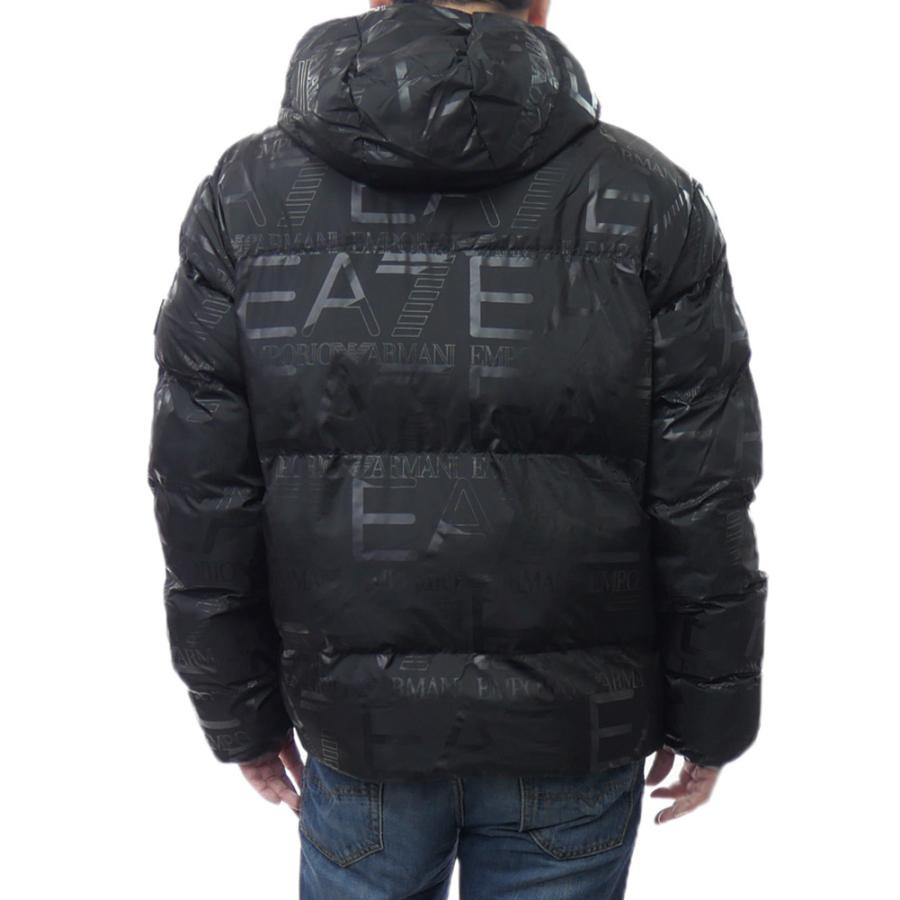 EMPORIO ARMANI エンポリオアルマーニ EA7 メンズ中綿ブルゾン 7M000697 AF15969 ブラックの画像