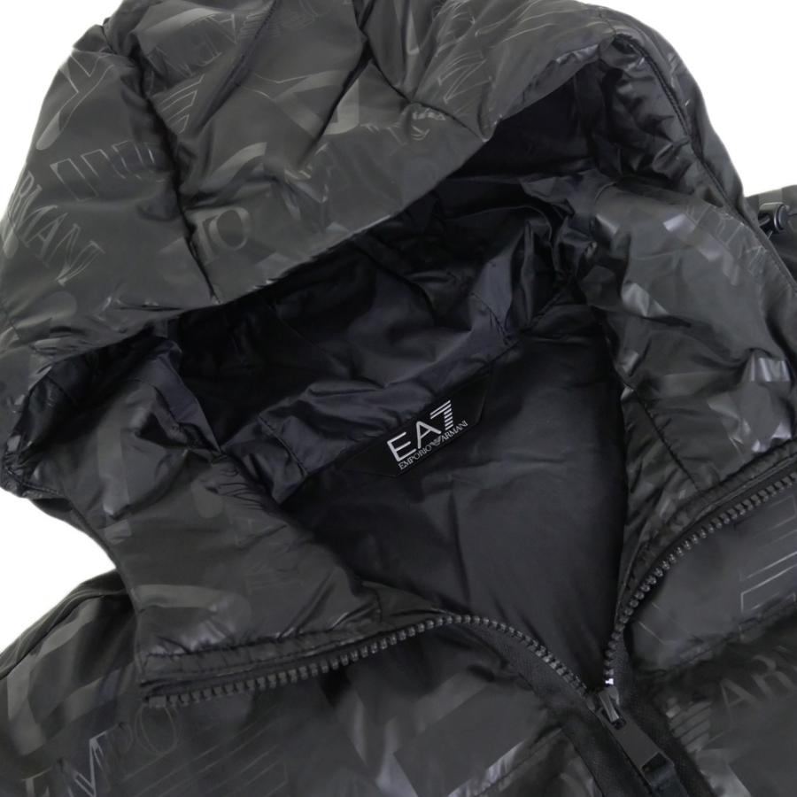 EMPORIO ARMANI エンポリオアルマーニ EA7 メンズ中綿ブルゾン 7M000697 AF15969 ブラックの画像