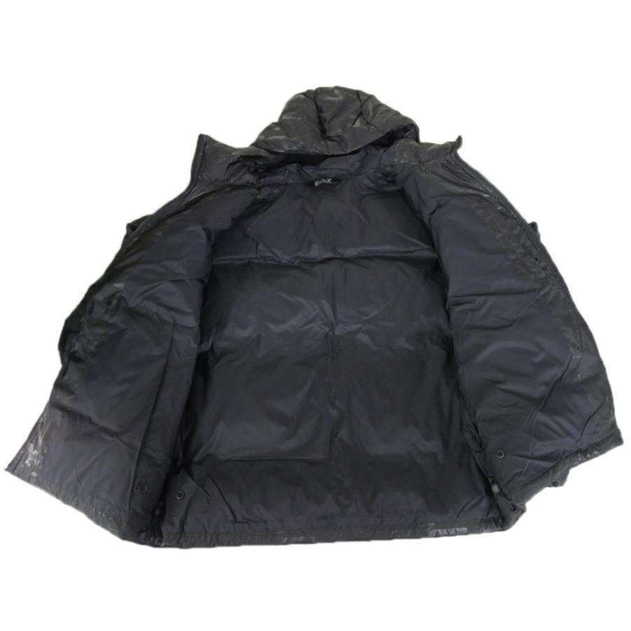 EMPORIO ARMANI エンポリオアルマーニ EA7 メンズ中綿ブルゾン 7M000697 AF15969 ブラック 2025秋冬新作 EMPORIO ARMANI エンポリオアルマーニ EA7 メンズ中綿ブルゾン