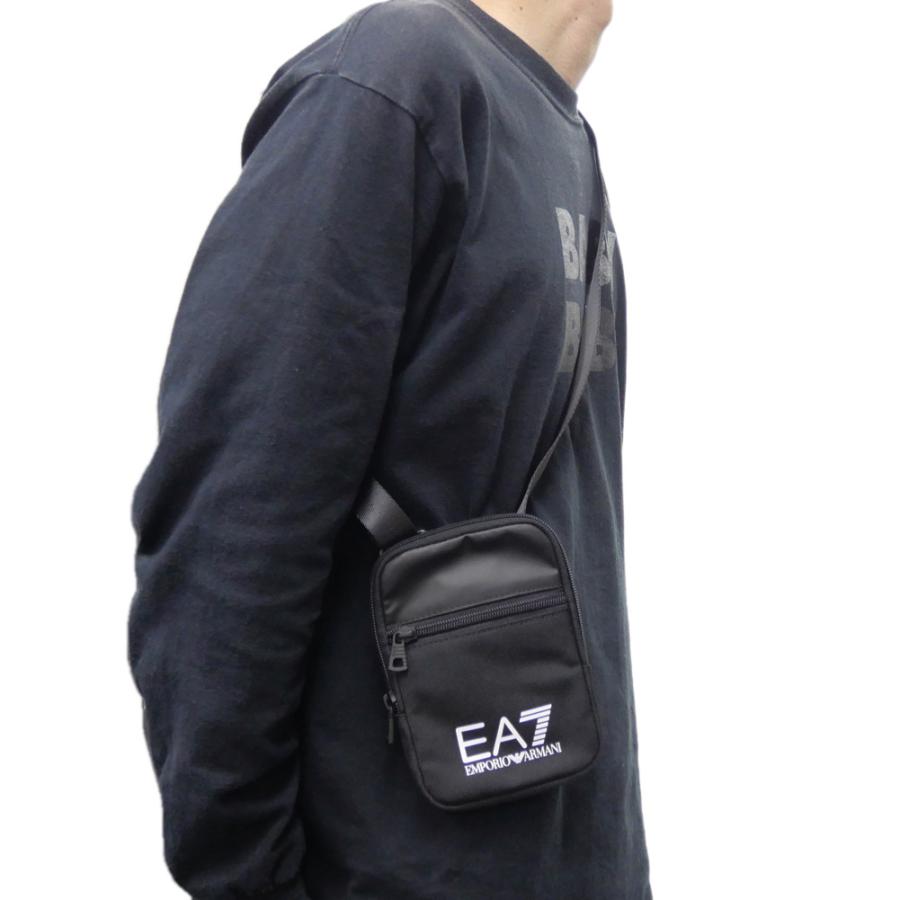 未使用タグ付き！エンポリオアルマーニ［ショルダーバッグ］サコッシュ　ブラック EA7 エンポリオアルマーニ EMPORIO ARMANI バッグ ショルダーバッグ