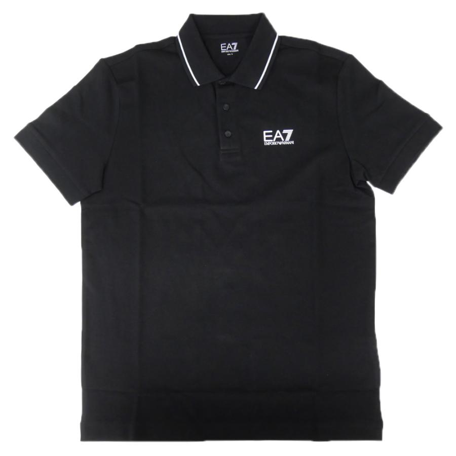 EMPORIO ARMANI エンポリオアルマーニ EA7 メンズ鹿の子ポロシャツ