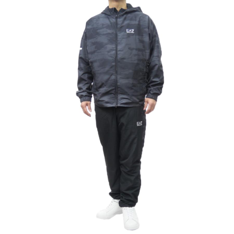 エンポリオアルマーニ　EA7　セットアップ　ブルゾン　スウェット　パンツ　上下 EMPORIO ARMANI エンポリオアルマーニ EA7 メンズセットアップ