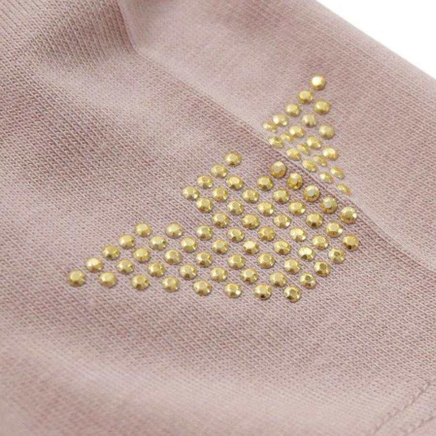 EMPORIO ARMANI エンポリオアルマーニ EA7 レディースラウンドネックTシャツ 8NTT65 TJDQZ ダスティピンク EMPORIO ARMANI エンポリオアルマーニ EA7 レディースラウンド