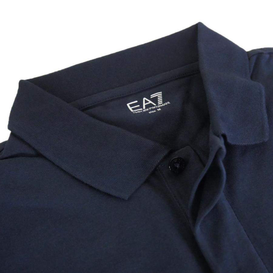 EMPORIO ARMANI エンポリオアルマーニ EA7 メンズスムースポロシャツ 