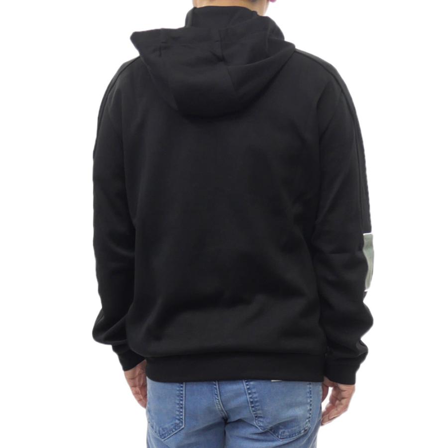 EMPORIO ARMANI エンポリオアルマーニ EA7 メンズジップアップパーカー 7M001496 AF12660 ブラック 2026春夏新作_3
