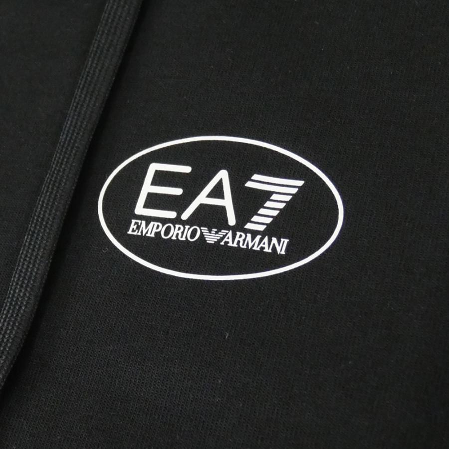 EMPORIO ARMANI エンポリオアルマーニ EA7 メンズジップアップパーカー 7M001496 AF12660 ブラック 2026春夏新作_6