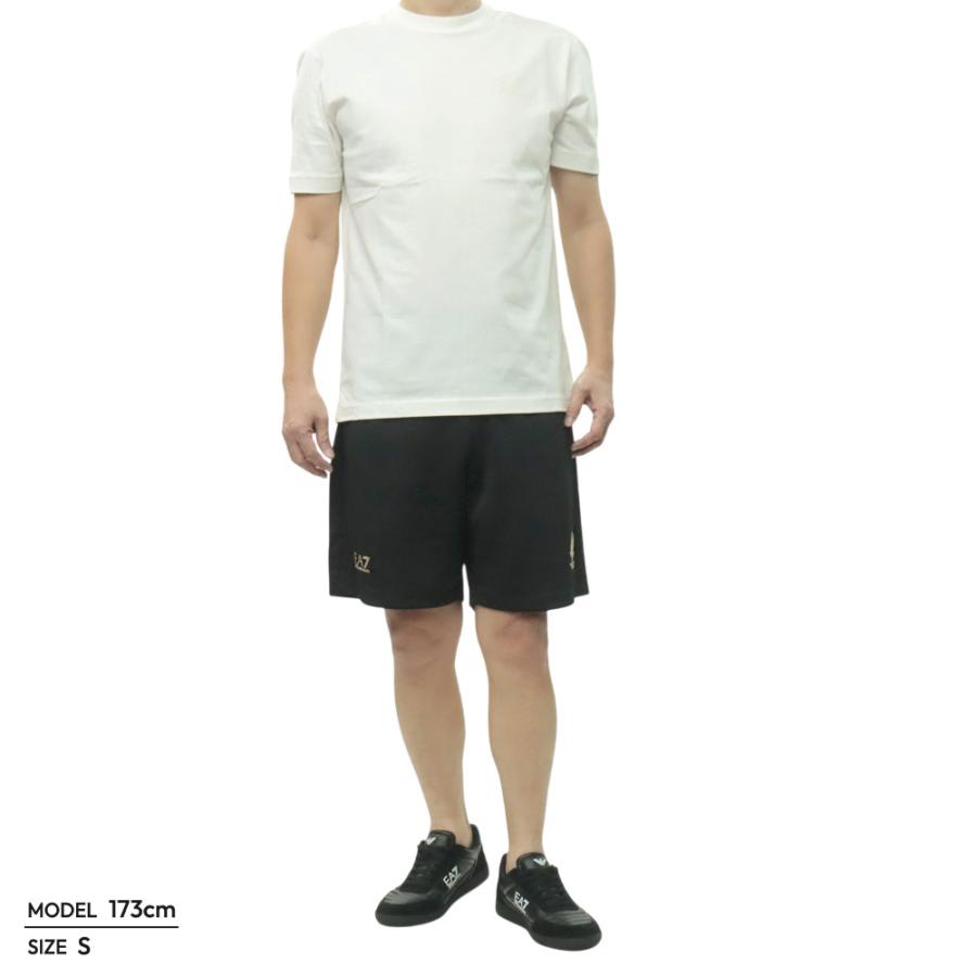 EMPORIO ARMANI エンポリオアルマーニ EA7 メンズ ショートパンツ 7M001301 AF21420 ブラック 2026春夏新作_1