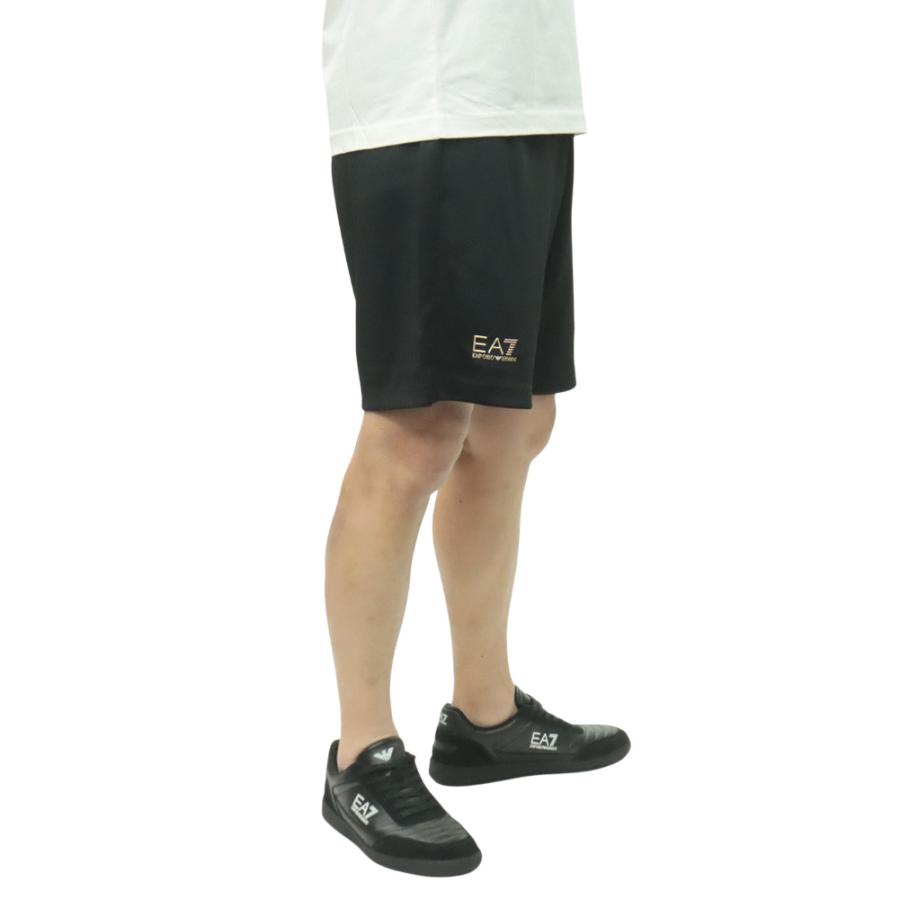 EMPORIO ARMANI エンポリオアルマーニ EA7 メンズ ショートパンツ 7M001301 AF21420 ブラック 2026春夏新作_2