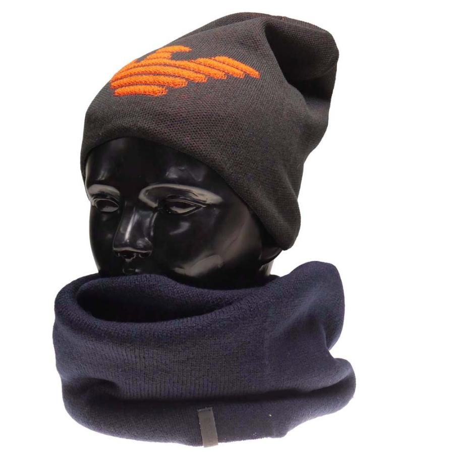 新品即決 Emporio Armani エンポリオアルマーニ メンズスヌード 9a330 ネイビー 宅送 Traumazim Com