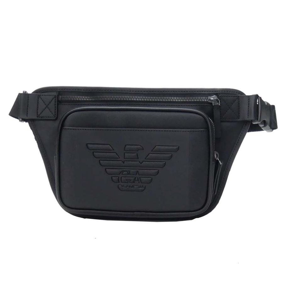Emporio Armani エンポリオアルマーニ メンズボディバッグ Y4o255 Yfe6j ブラック Eafw194 Tre Style 通販 Yahoo ショッピング