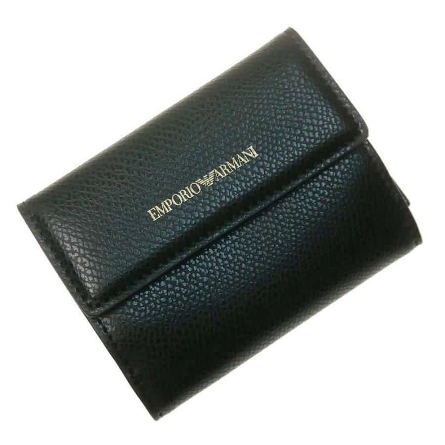 Emporio Armani エンポリオアルマーニ レディース三つ折り財布 小銭入れ付き Y3h215 Yh15a ブラック Eafw603 Tre Style 通販 Yahoo ショッピング
