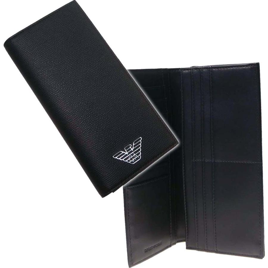Emporio Armani エンポリオアルマーニ メンズ二つ折り長財布 小銭入れ付き Y4r170 Yla0e ブラック Ea21fw175 Tre Style 通販 Yahoo ショッピング