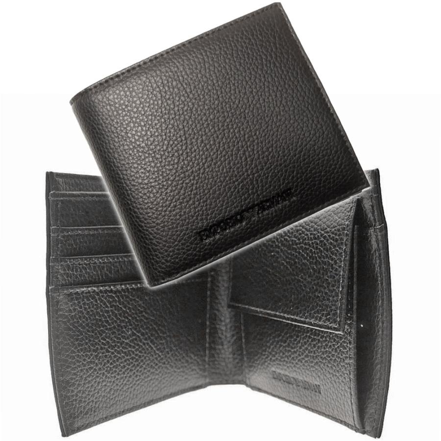 Emporio Armani エンポリオアルマーニ メンズ二つ折り財布 小銭入れ付き Y4r167 Yew1e ブラック Ea21ss385 Tre Style 通販 Yahoo ショッピング