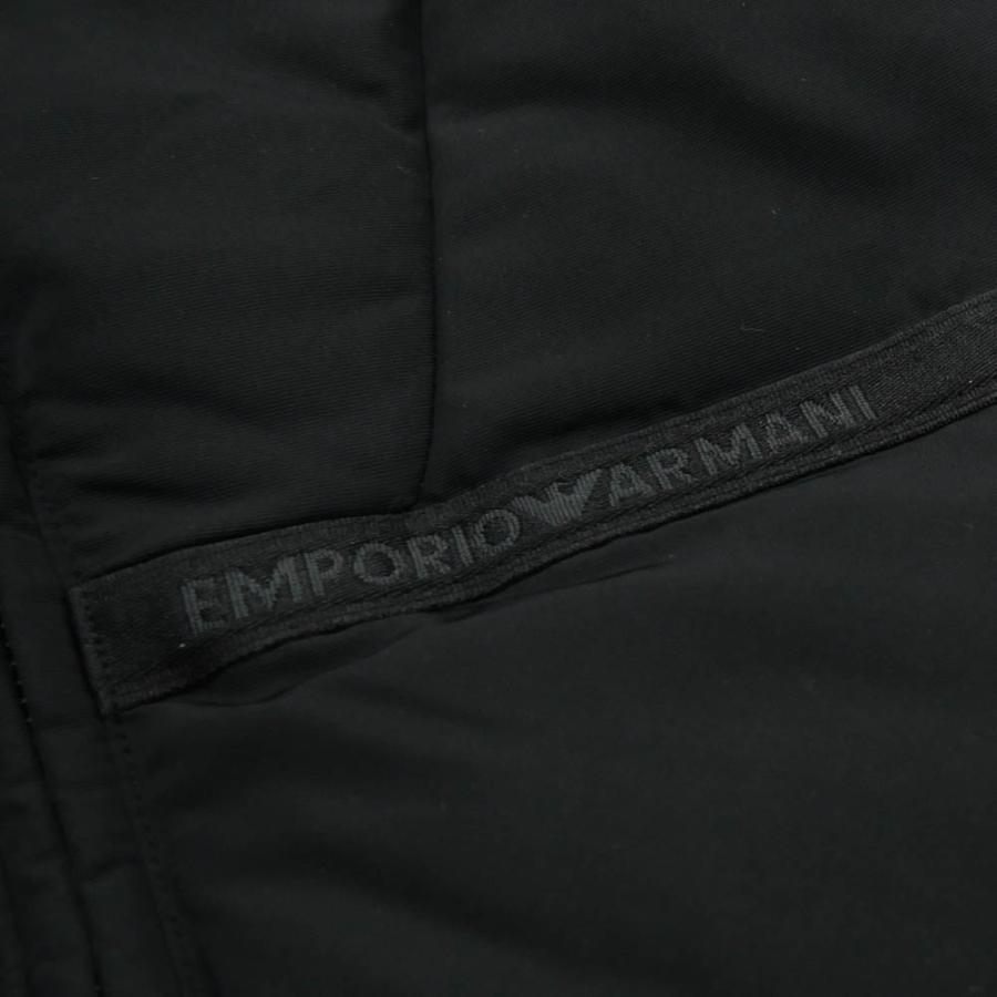 EMPORIO ARMANI エンポリオアルマーニ メンズダウンブルゾン 6R1B90 1NCFZ ブラック｜tre-style｜04