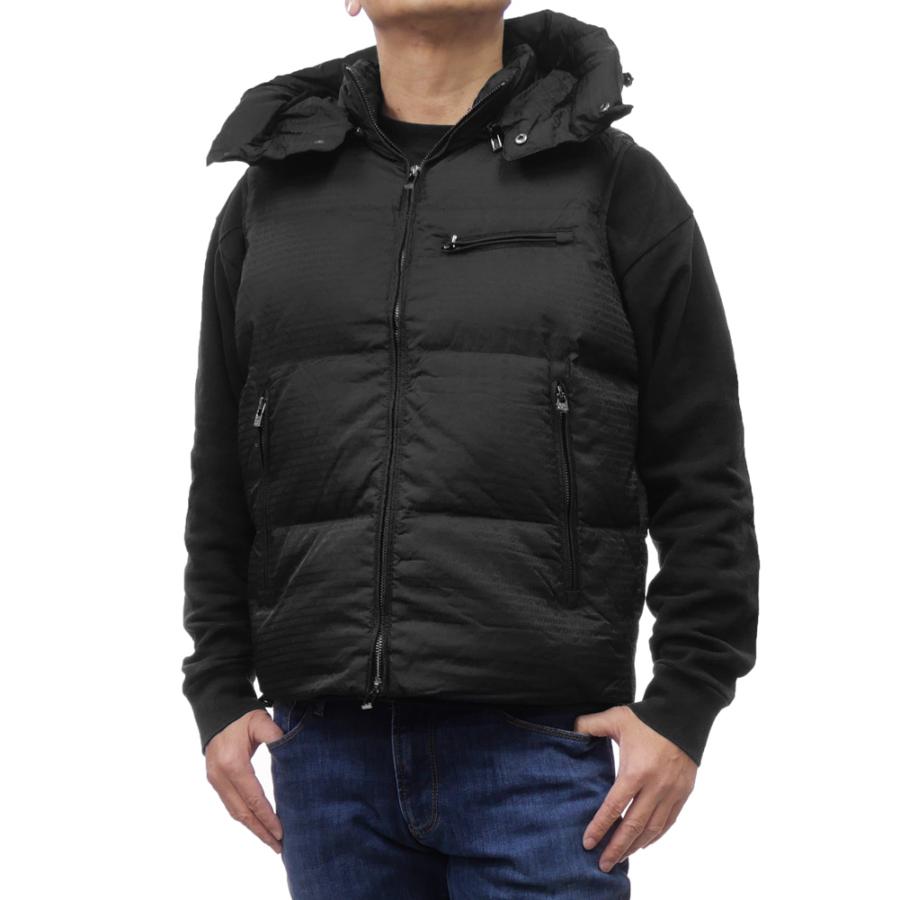 EMPORIO ARMANI エンポリオアルマーニ メンズダウンベスト 6D1B66 