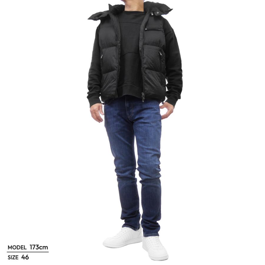 EMPORIO ARMANI エンポリオアルマーニ メンズダウンベスト 6D1B66 