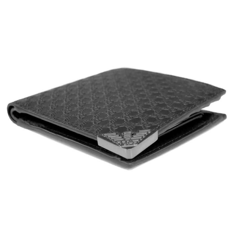 EMPORIO ARMANI エンポリオアルマーニ メンズ二つ折り財布(小銭 EMPORIO ARMANI エンポリオアルマーニ メンズ二つ折り財布(小銭
