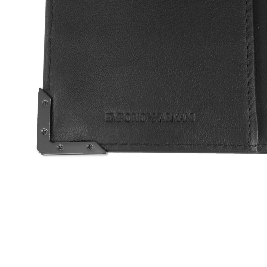 EMPORIO ARMANI エンポリオアルマーニ メンズ二つ折長財布（小銭入れ  