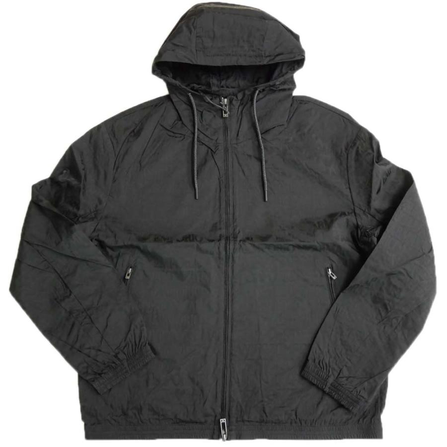 新品【エンポリオ アルマーニ】 ジャケット　夏　黒 EMPORIO ARMANI エンポリオ アルマーニ メンズ ナイロン ジャケット