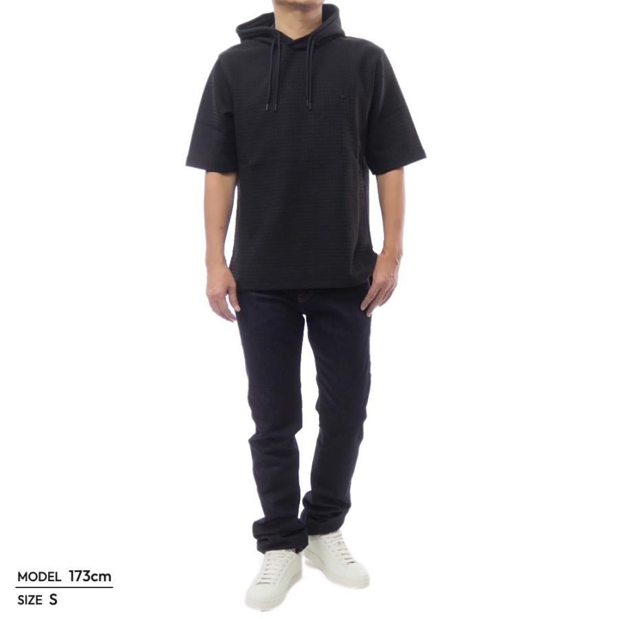 EMPORIO ARMANI エンポリオアルマーニ メンズプルオーバー半袖パーカー