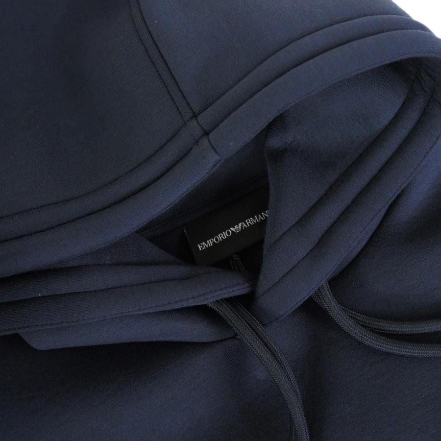 ［再値下げ］Emporio Armani ネイビー パーカー EMPORIO ARMANI エンポリオアルマーニ メンズプルオーバーパーカー