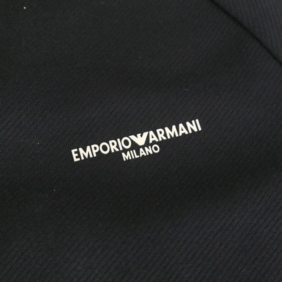 EMPORIO ARMANI エンポリオアルマーニ メンズジップスウェット EM002872 AF13488 ブラックの画像