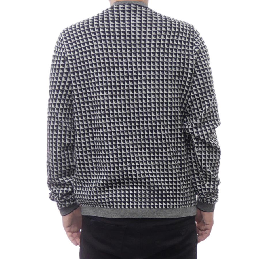 新品未使用 EMPORIO ARMANI デザインニットセーター/FW248 EMPORIO ARMANI エンポリオアルマーニ メンズクルーネックニット