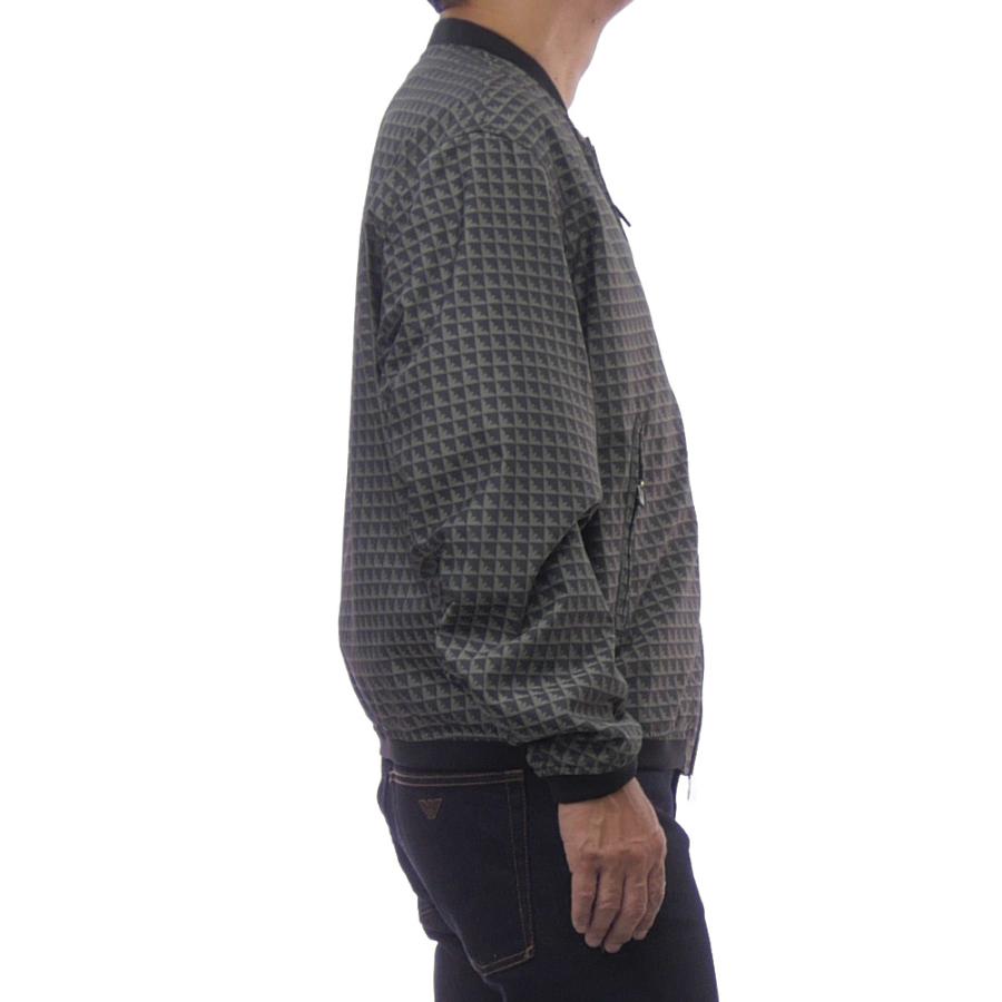 2025 秋冬新作！ EMPORIO ARMANI エンポリオアルマーニ ブルゾン メンズ ブルゾン EM003382 AF18696 グレー EMPORIO ARMANI エンポリオアルマーニ メンズブルゾン EM003382