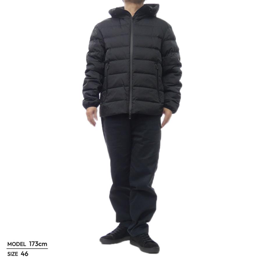 2025 秋冬新作！ EMPORIO ARMANI エンポリオアルマーニ メンズダウンブルゾン EM003043 AF15384 ブラック 2025秋冬新作 EMPORIO ARMANI エンポリオアルマーニ メンズダウンブルゾン EM003043