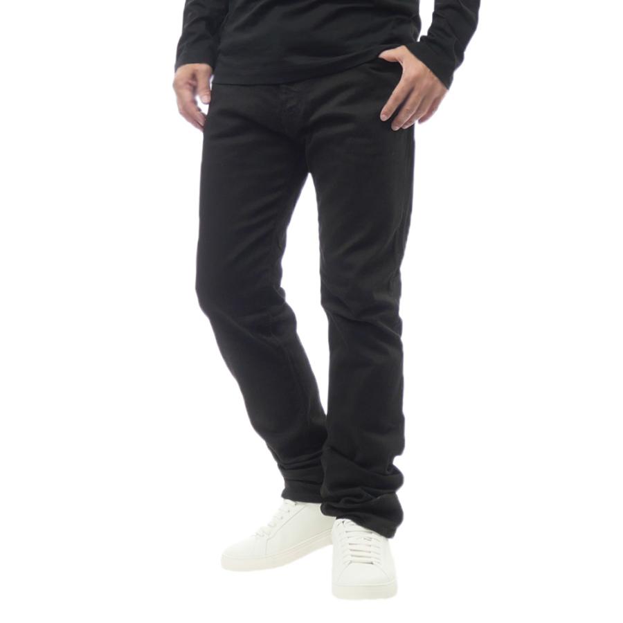 2025 秋冬新作！ EMPORIO ARMANI エンポリオアルマーニ ジーンズ メンズ EM001370 AF14119 ブラック EMPORIO ARMANI エンポリオアルマーニ メンズジーンズ EM001370