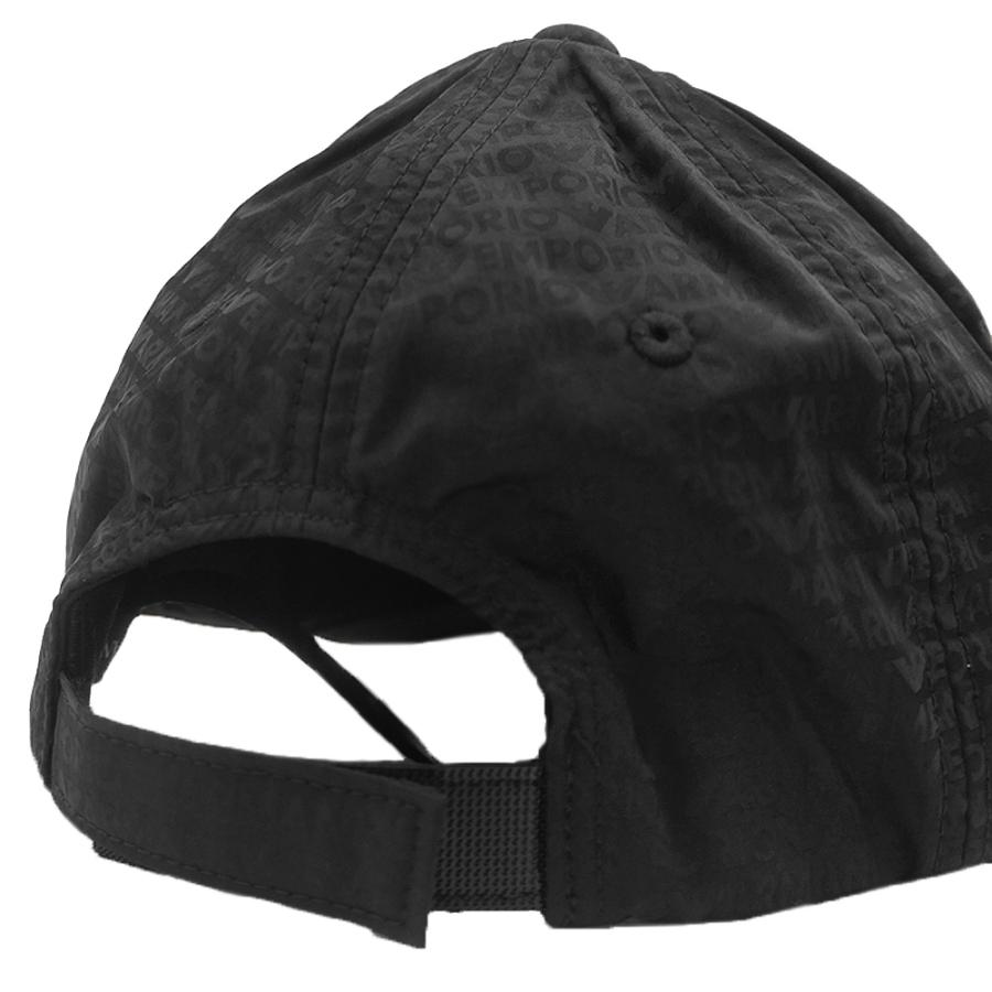 EMPORIO ARMANI エンポリオアルマーニ メンズキャップ EM003741 AF15384 ブラック 2025秋冬新作 EMPORIO ARMANI エンポリオアルマーニ メンズキャップ EM003741