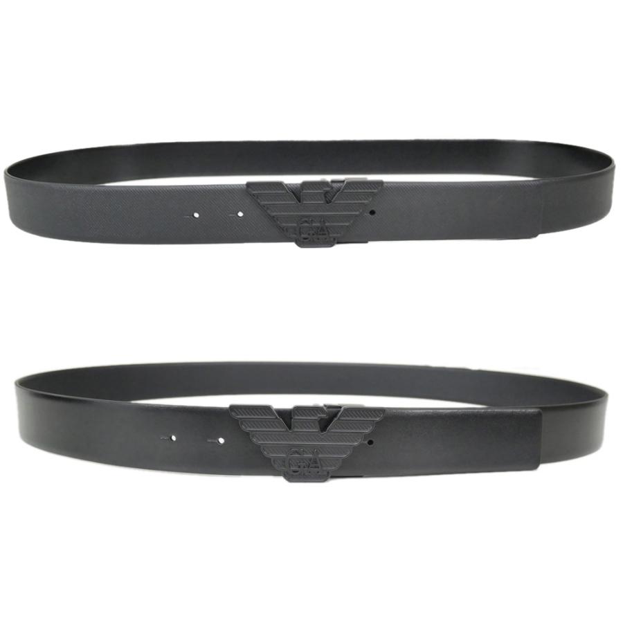 EMPORIO ARMANI エンポリオアルマーニ メンズリバーシブルレザーベルト