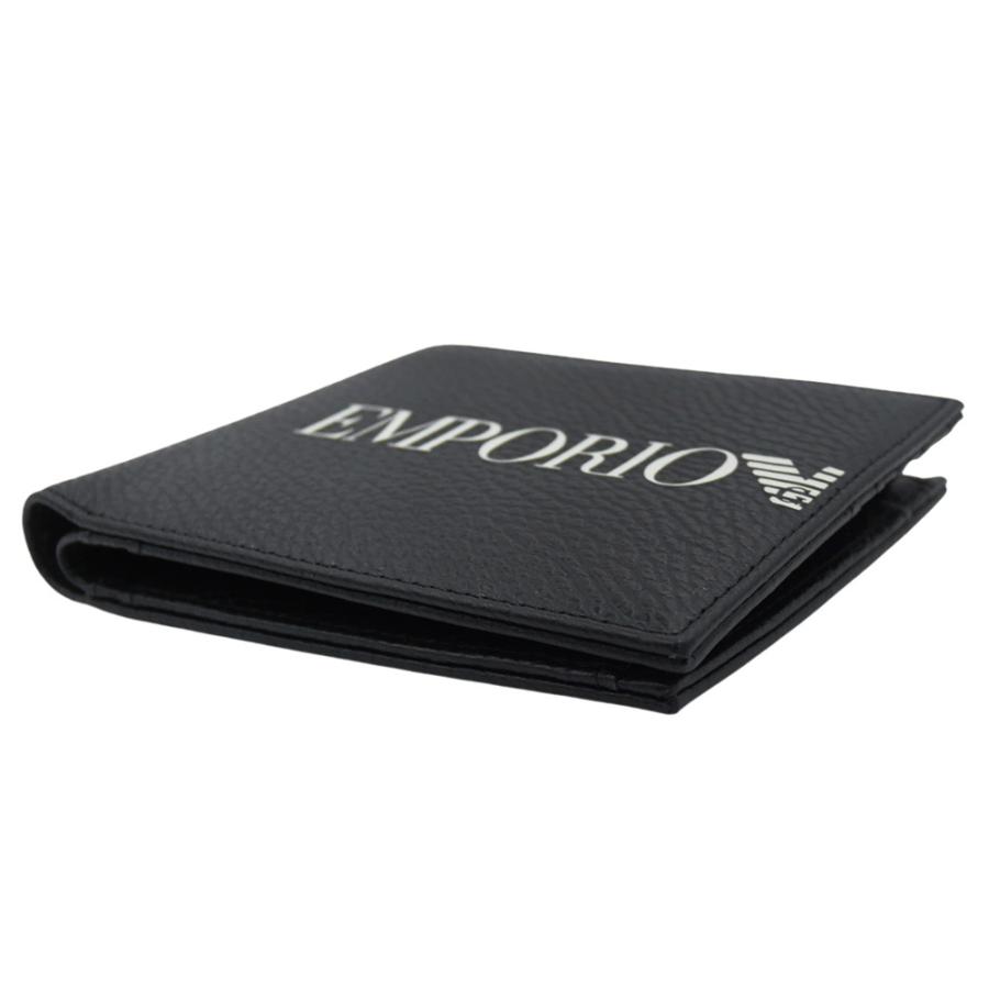 EMPORIO ARMANI エンポリオアルマーニ メンズ二つ折財布（小銭入れ付き