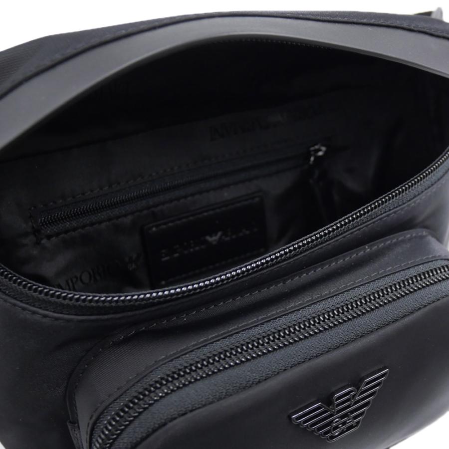 ほぼ未使用‼︎ EMPORIO ARMANI ボディバッグ ブラック 正規品 EMPORIO ARMANI エンポリオアルマーニ ボディバッグ YEML54-YH234