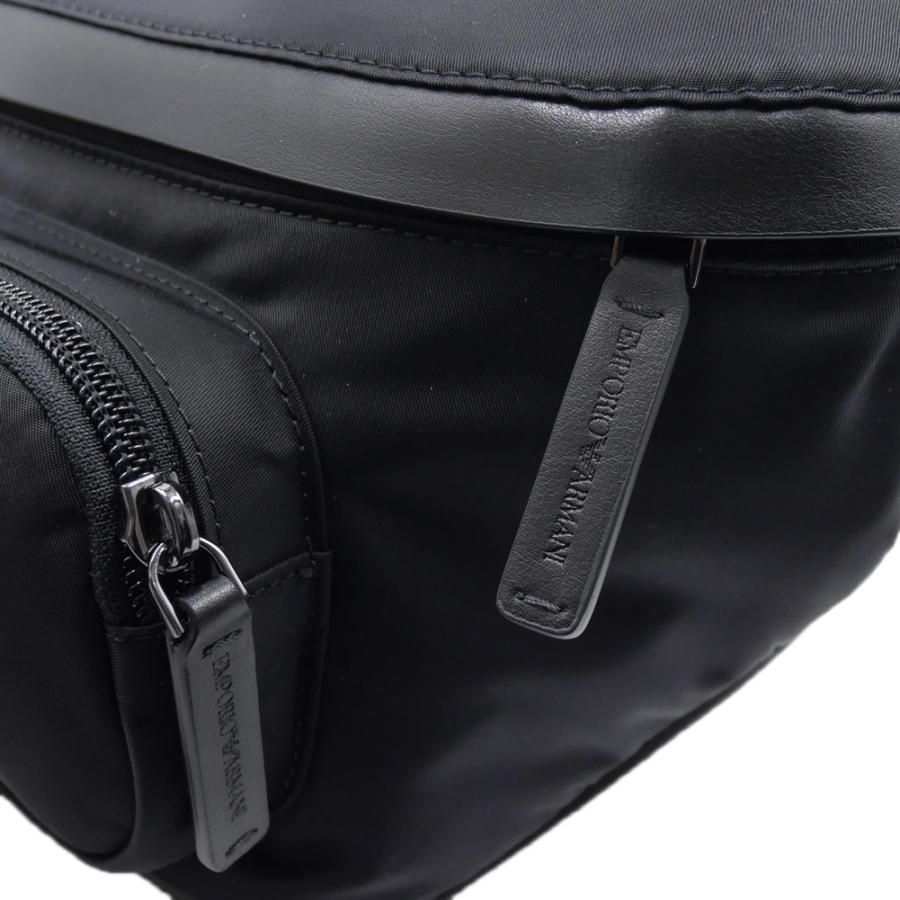 ほぼ未使用‼︎ EMPORIO ARMANI ボディバッグ ブラック 正規品 EMPORIO ARMANI エンポリオアルマーニ ボディバッグ YEML54-YH234