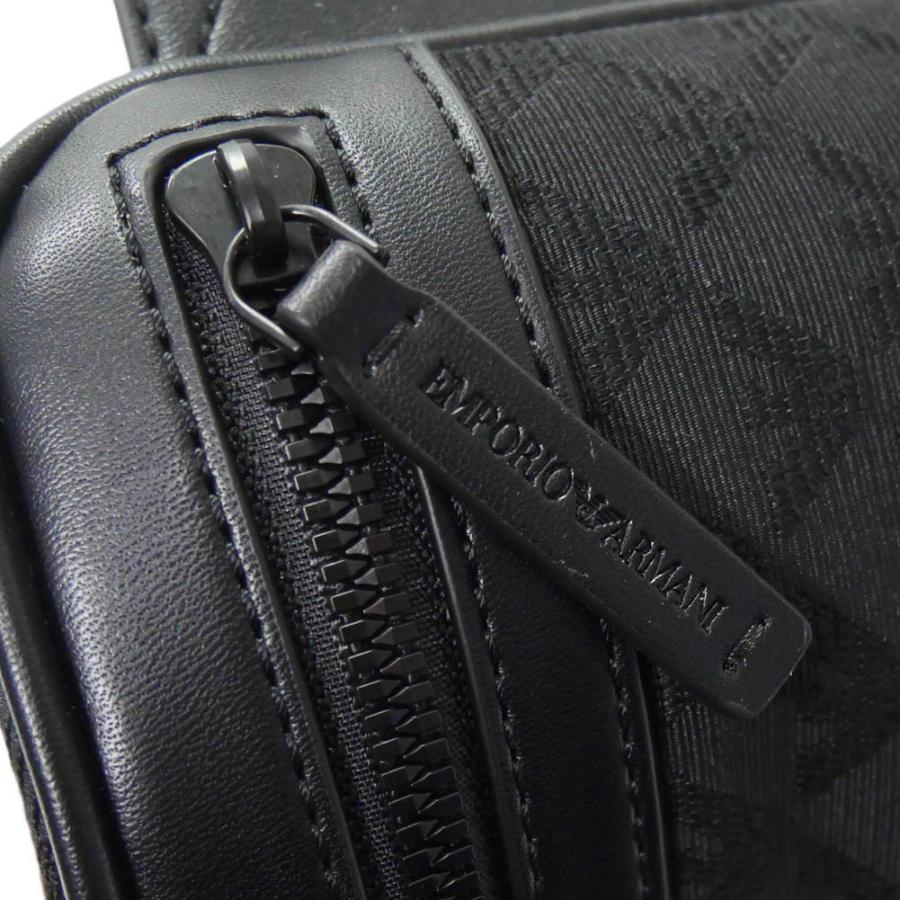 EMPORIO ARMANI エンポリオアルマーニ メンズボディバッグ Y40312 Y022V ブラック 定番人気商品_6