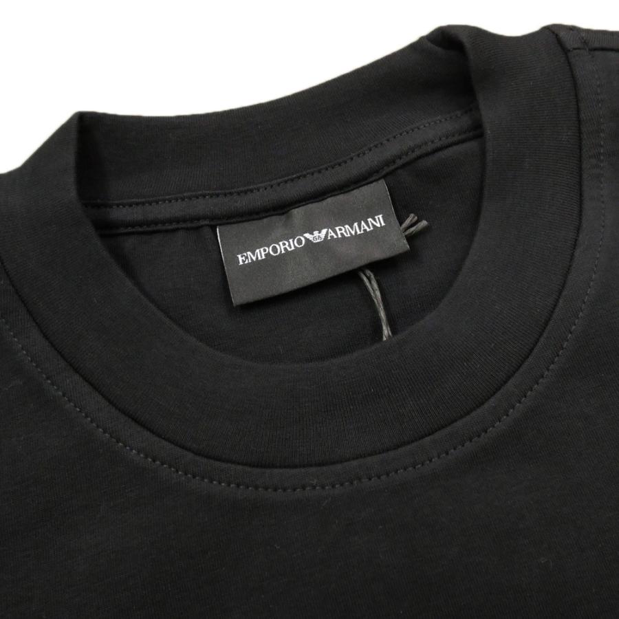 セールSS EMPORIO ARMANI エンポリオアルマーニ トレーナー メンズ EM001052 AF100130 ブラック EMPORIO ARMANI エンポリオアルマーニ メンズトレーナー EM001052