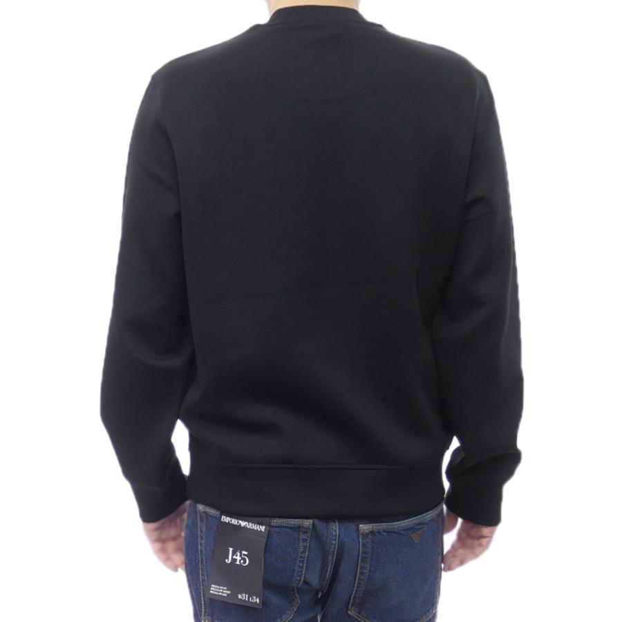 EMPORIO ARMANI エンポリオアルマーニ メンズトレーナー EM004540 AF10013 ブラック 2026春夏新作_3