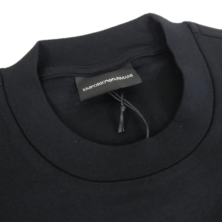 EMPORIO ARMANI エンポリオアルマーニ メンズトレーナー EM004540 AF10013 ブラック 2026春夏新作_5