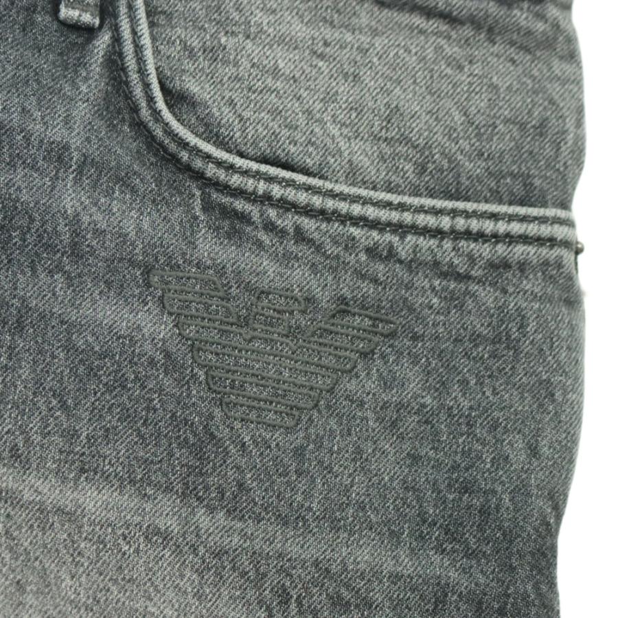 EMPORIO ARMANI エンポリオアルマーニ メンズジーンズ EM000121 AF17860 グレー 2026春夏新作の画像