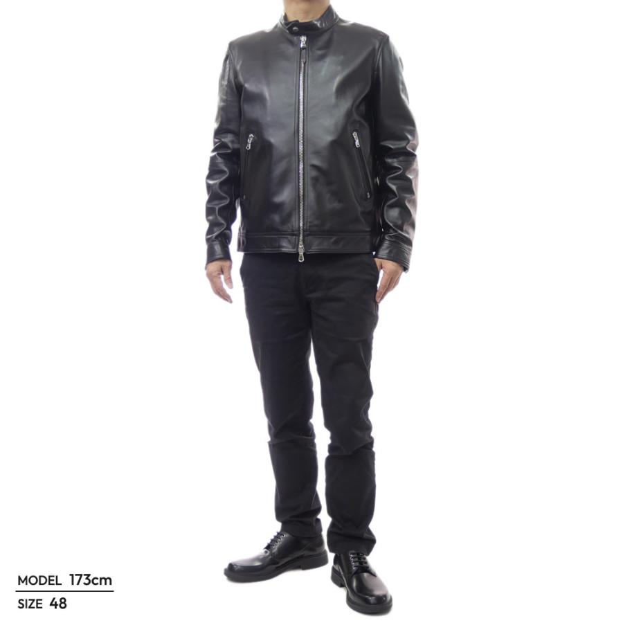 EMMETI（エンメティ） メンズライダースジャケット MASSIMO NAPPA